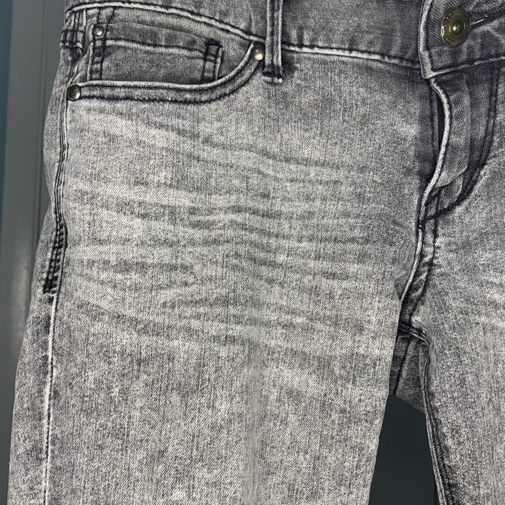 Slim fit, Ultra low rise jean leggings